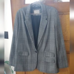 a new day - Plaid Blazer - a new day